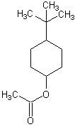 Para Tertiary Butyl Cyclo Hexyl Acetate Structural Formula